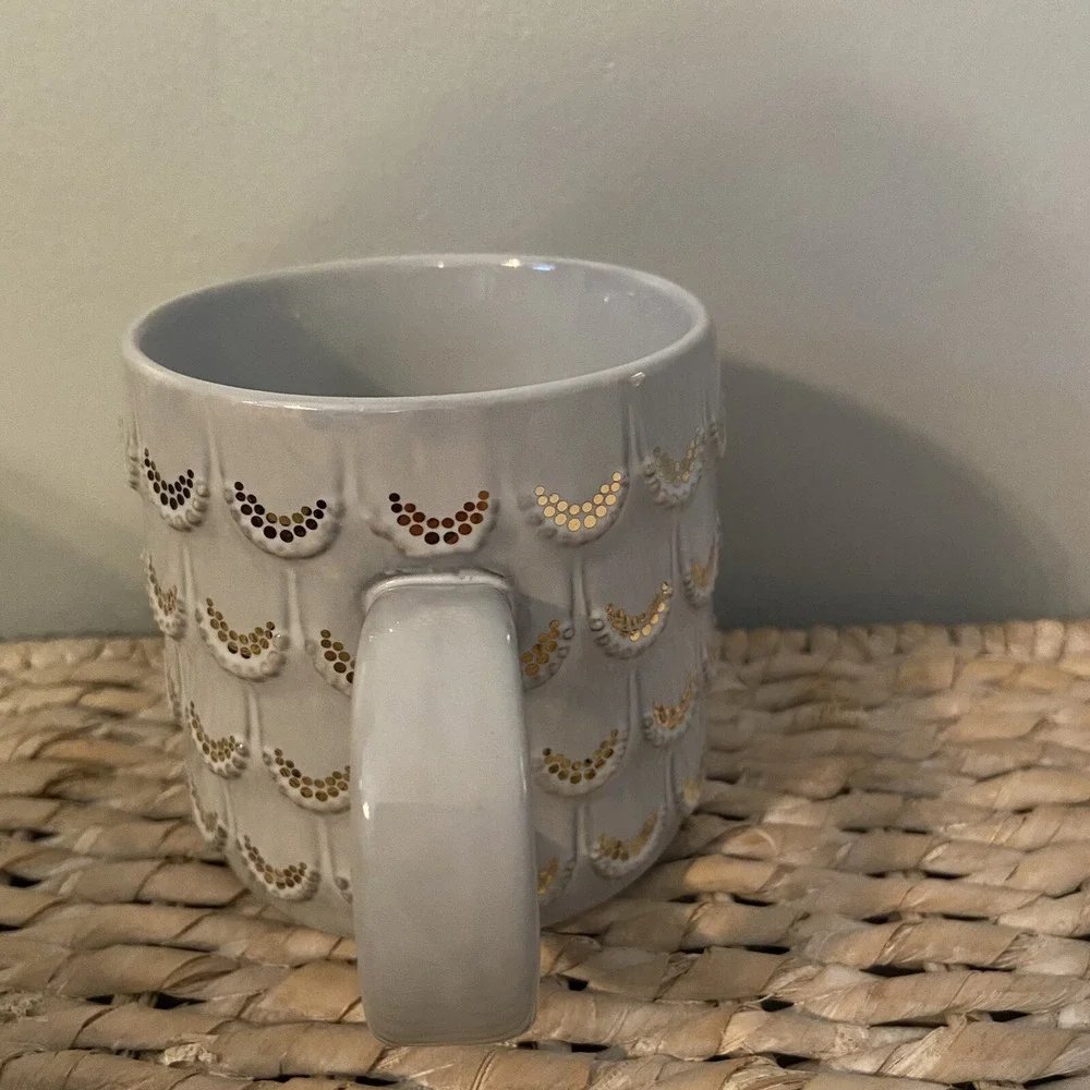 Starbucks‎ 2016 Anniversary  3D Siren Mermaid Scales 10oz Coffee Mug Cup